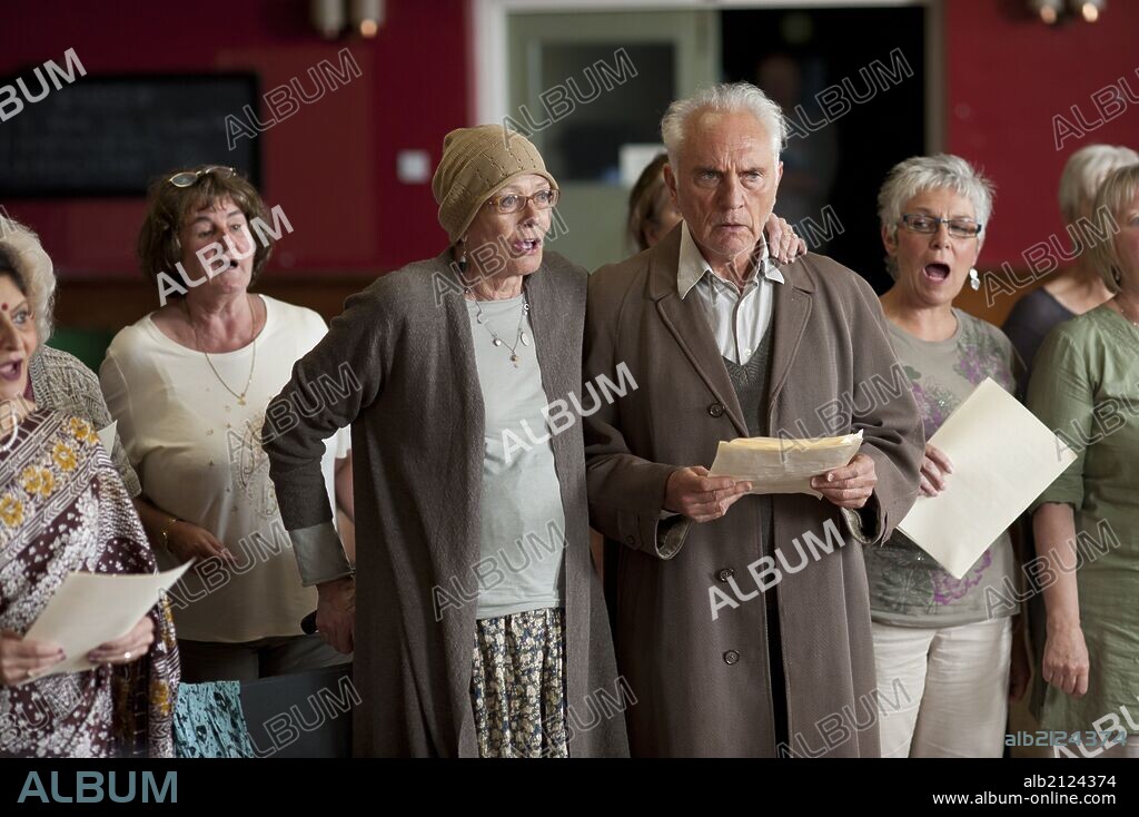 TERENCE STAMP and VANESSA REDGRAVE in SONG FOR MARION, 2012, directed by PAUL ANDREW WILLIAMS. Copyright STEEL MILL PICTURES.