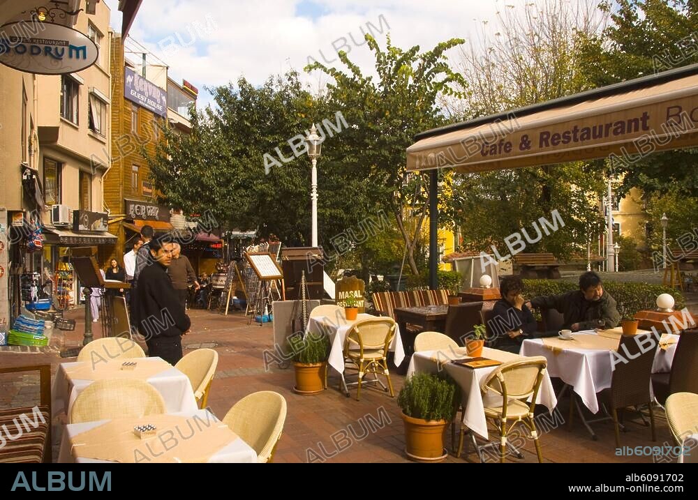 Türkei, Istanbul, Sultanahmet, Cafe Restaurant Bodrum.