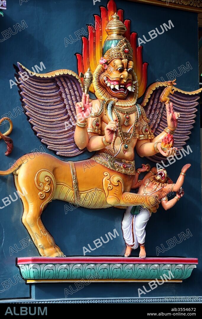 Sri Vadapathira Kaliamman hindu temple. Singapore.