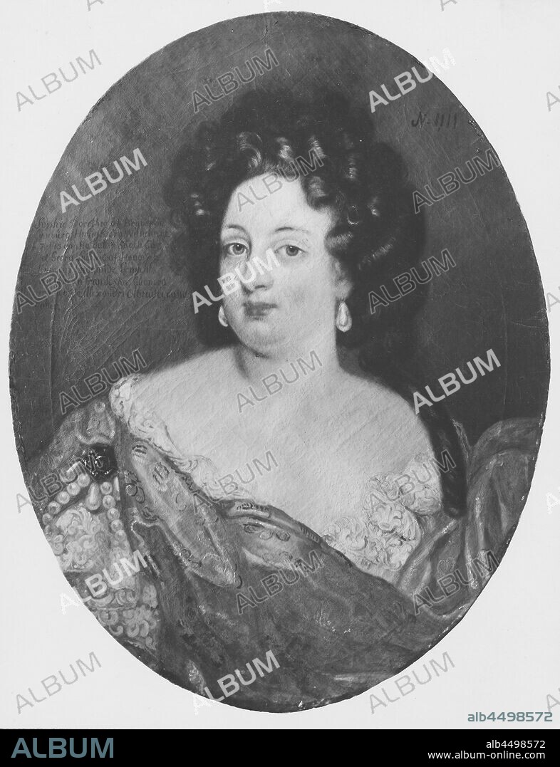 Queen Sofia Dorotea, Sofia Dorotea, 1666-1726, Princess of Braunschweig-Lüneburg, painting, portrait, Sophia Dorothea of Celle, Oil on canvas, Height, 73 cm (28.7 inches), Width, 57 cm (22.4 inches).