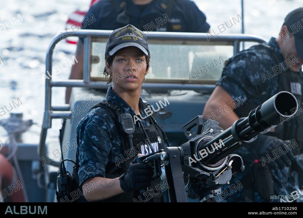 RIHANNA in BATTLESHIP, 2012, directed by PETER BERG. Copyright STUBER PRODUCTIONS.