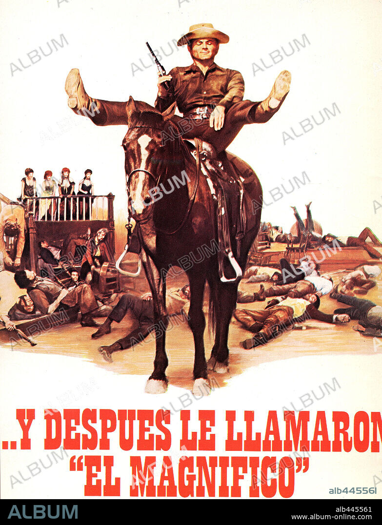 Poster of A MAN FROM THE EAST, 1972 (E POI LO CHIAMARONO IL MAGNIFICO), directed by E. B CLUCHER. Copyright UNITED ARTISTS.
