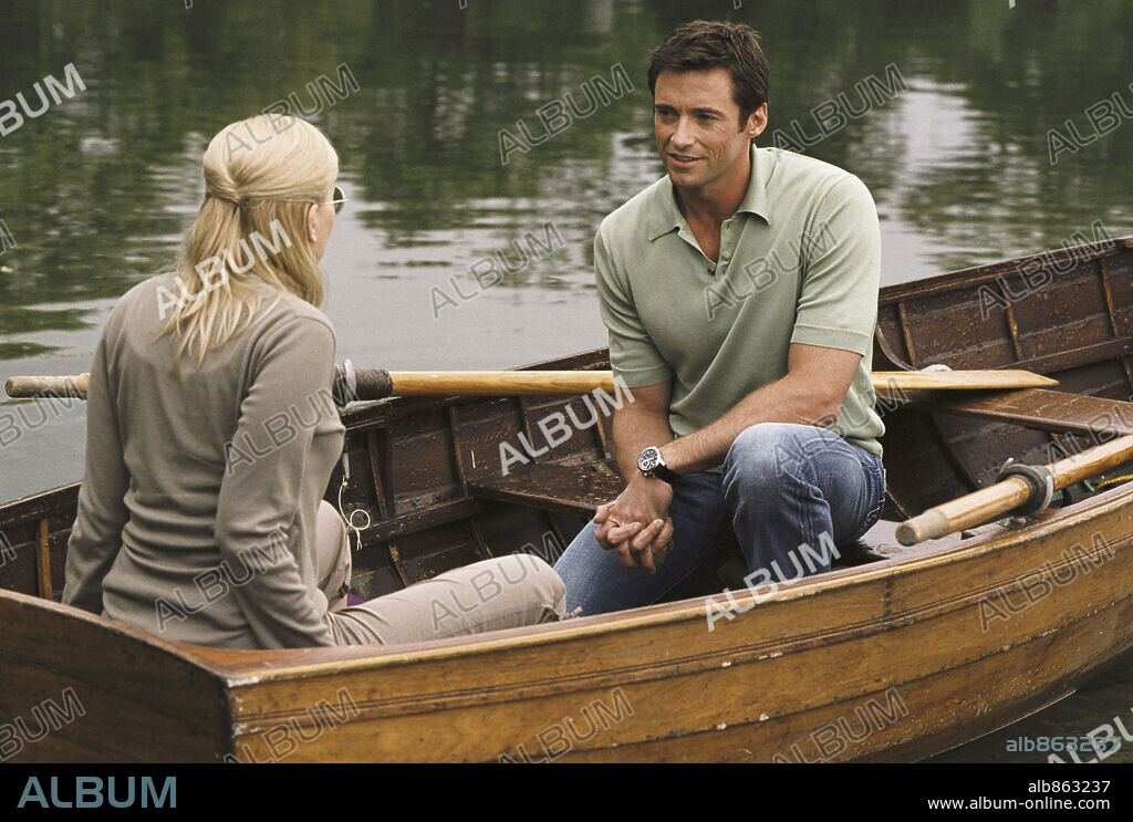 HUGH JACKMAN y SCARLETT JOHANSSON en SCOOP, 2006, dirigida por WOODY ALLEN. Copyright BBC FILMS/INGENIOUS FILM PARTNERS/INGENIOUS MEDIA/JELLY ROLL / COOTE, CLIVE.