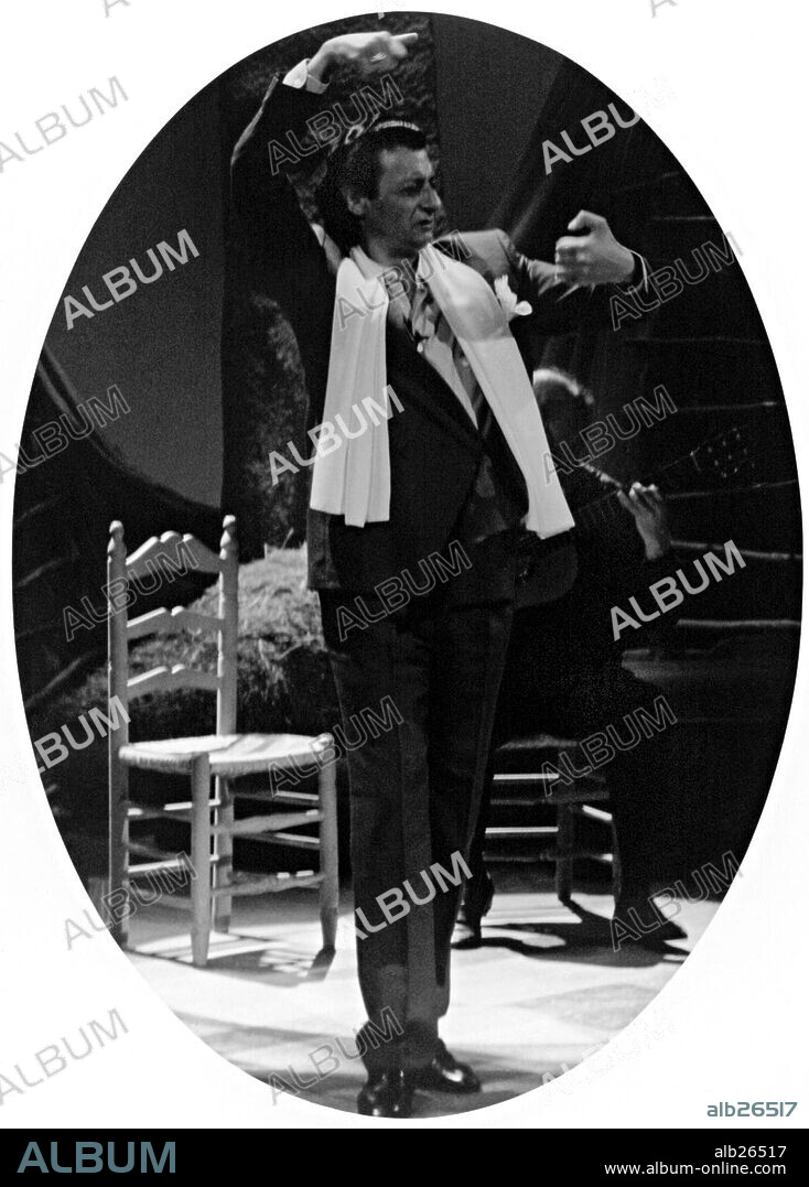 Miguel "El Funi". Grabación prograna de TV, San Juan de Aznalfarache, Sevilla. 1996.