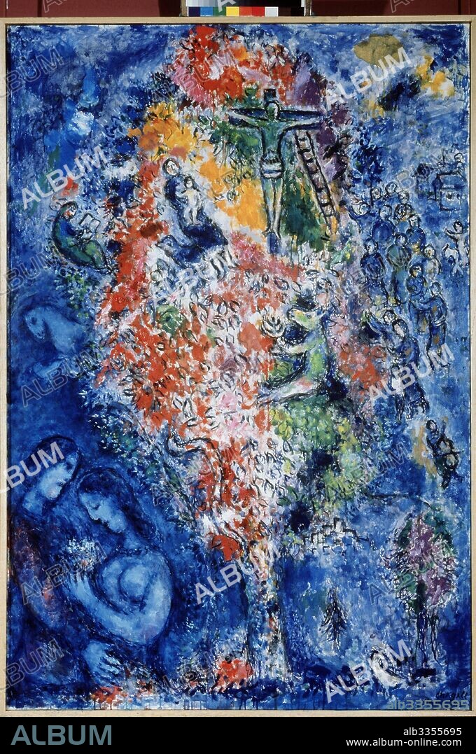 MARC CHAGALL. The Tree of Jesse (The Holy Tree).