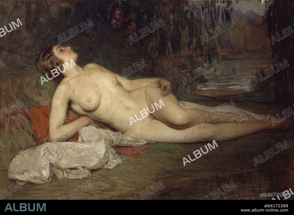 ANSELMO MIGUEL NIETO (1881-1964). DESNUDO - SIGLO XX.