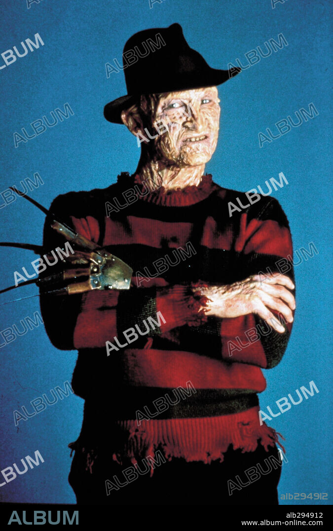 ROBERT ENGLUND en PESADILLA EN ELM STREET 4, 1988 (NIGHTMARE ON ELM STREET 4: A NIGHTMARE ON ELM STREET 4: THE DREAM MASTER), dirigida por RENNY HARLIN. Copyright NEW LINE CINEMA.