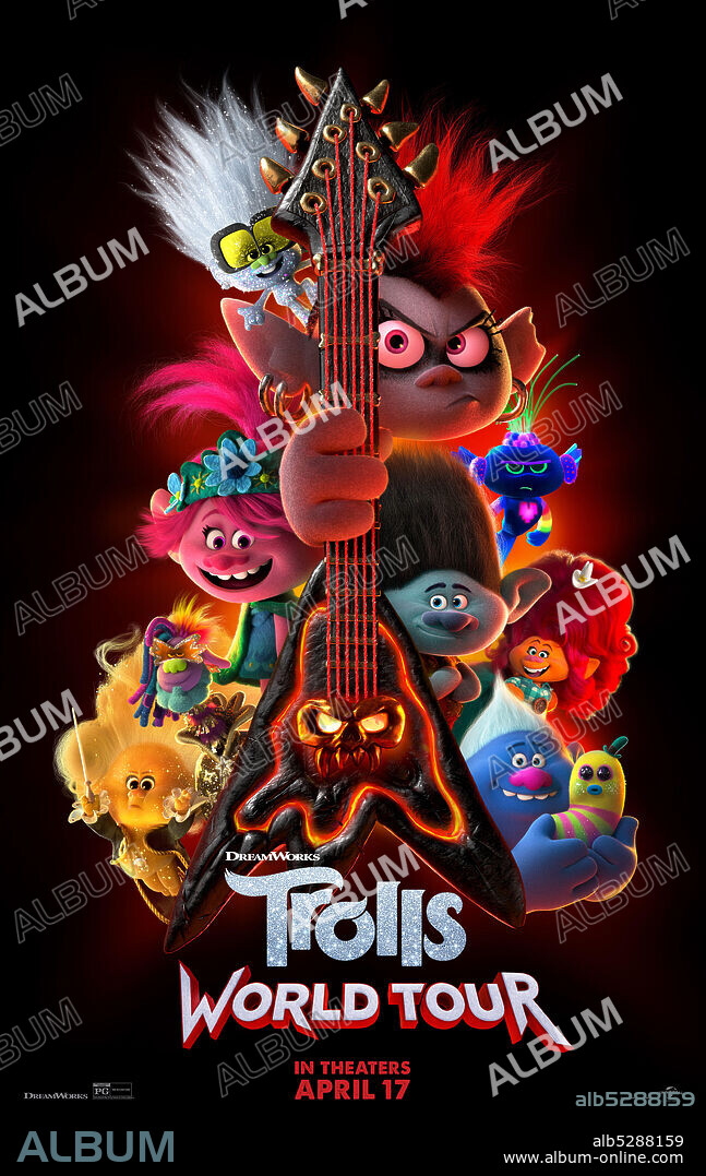 TROLLS 2: GIRA MUNDIAL, 2020 (TROLLS WORLD TOUR), dirigida por WALT DOHRN. Copyright DREAMWORKS.