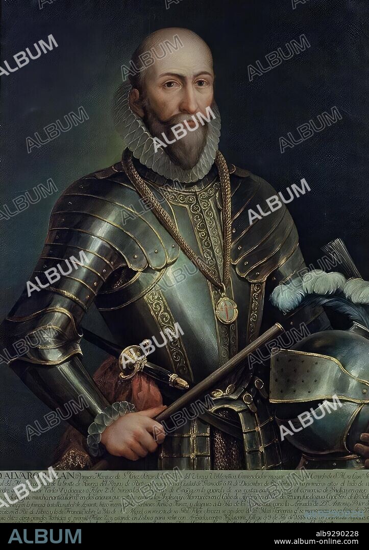 Juan Pantoja de la Cruz/ Retrato de Álvaro de Bazán y Guzmán, marqués de Santa Cruz (Granada, 1506 - Lisboa, 1588).