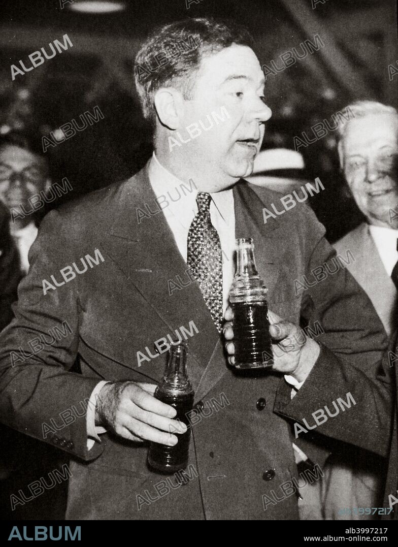 Huey Long, American politician, early 1930s. Known as the 'Louisiana Kingfish', Huey Pierce Long, Jr, (1893-1935) served as Governor of Louisiana from 1928-1932 and as a US Senator representing the state from 1932 until his death. A Democrat, he created the Share Our Wealth program in 1934, with the motto 'Every Man a King', which was intended to redistribute wealth to try to alleviate the poverty and crime caused by the Great Depression. He was also an advocate of spending federal income on public works and social programmes to stimulate the economy. A popular, figure, he was shot and killed at the Louisiana state capitol in Baton Rouge on 8 September 1935. It is uncertain whether he was assassinated or was accidentally shot by his own bodyguards who were trying to prevent what they believed was an assassination attempt.
