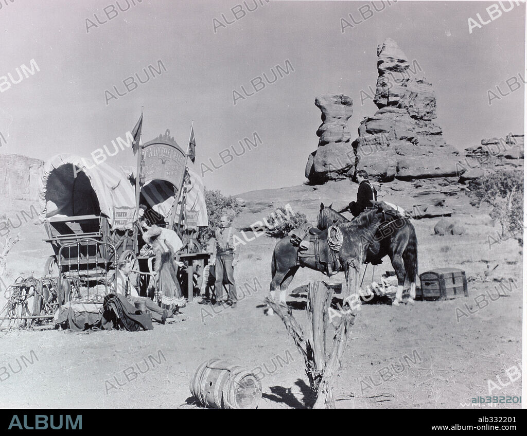 CARAVANA DE PAZ, 1950 (WAGON MASTER), dirigida por JOHN FORD. Copyright RKO.