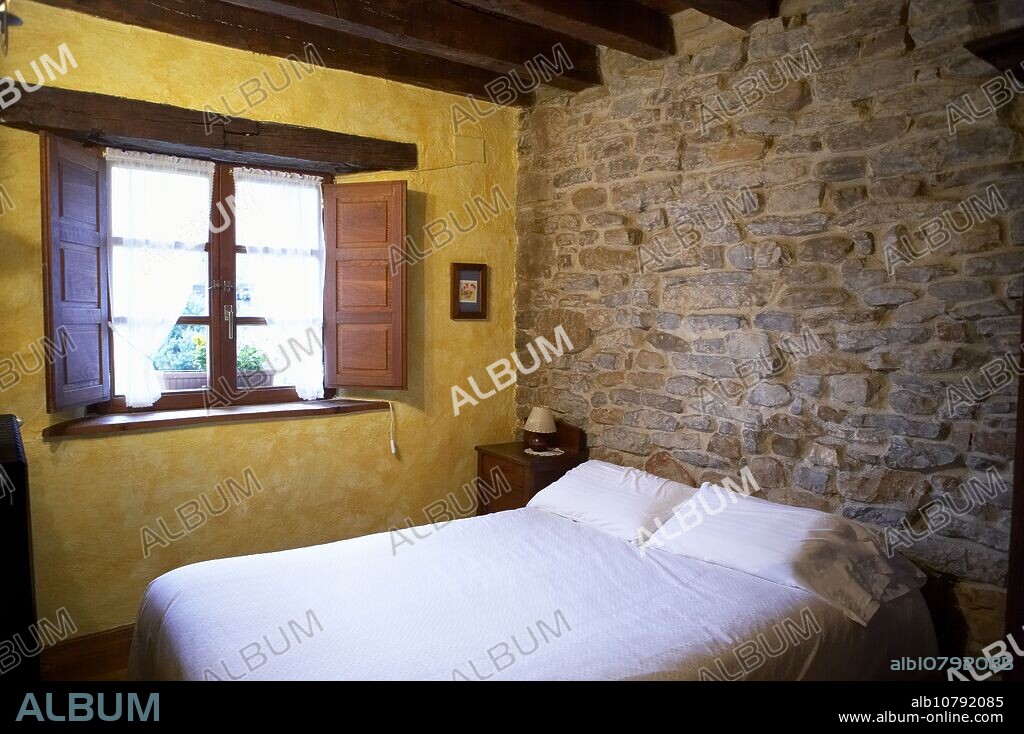 Guikuri farmhouse, Murua, Gorbea Natural Park. Álava, Euskadi, Spain.
