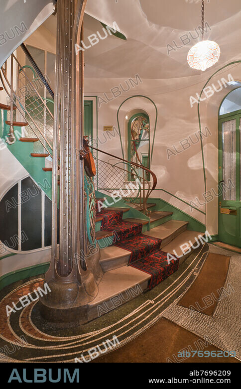 Paris, Architektur, Hector Guimard, Immeuble Jassede, 142 Avenue de Versailles, 1 Rue Lancret.
