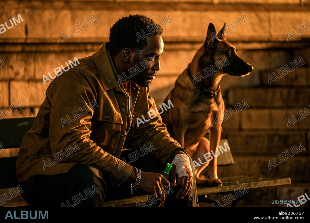 SHAMIER ANDERSON in JOHN WICK: CHAPTER 4, 2023, directed by CHAD STAHELSKI. Copyright Lionsgate / Thunder Road Pictures.