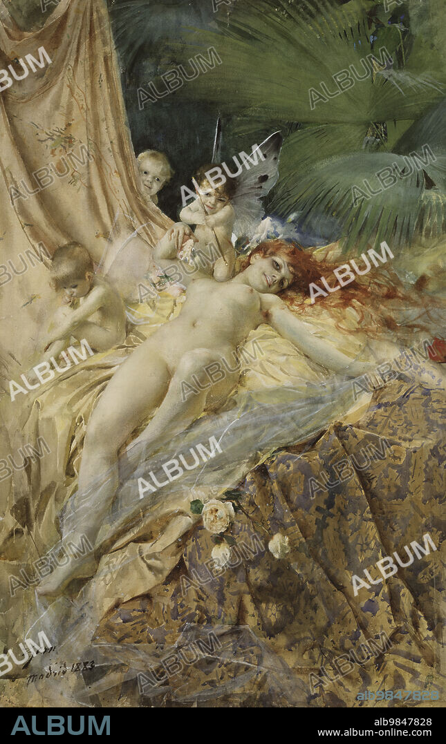 ANDERS LEONARD ZORN. Love nymph, Unknown date.