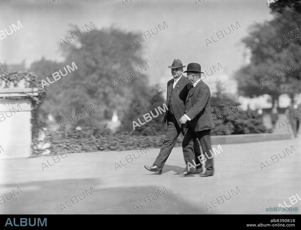 HARRIS & EWING. John Dustin Archibold [sic], Clapp Hearings, 1912. [Businessman John Dustin Archbold, one of the United States' earliest oil refiners].