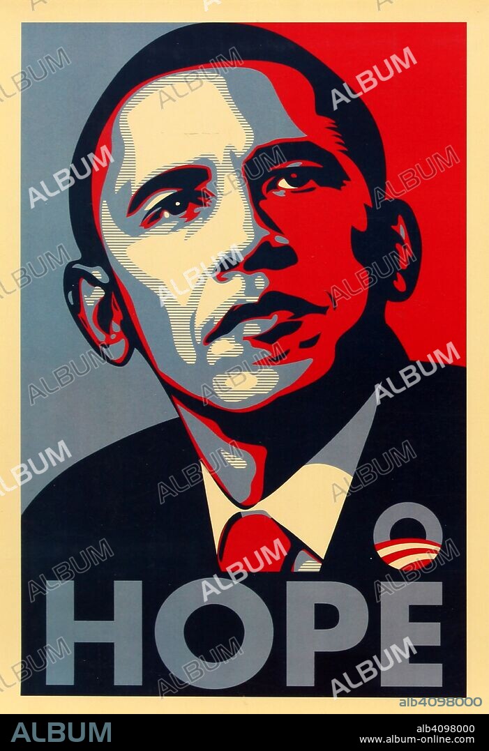 FRANK SHEPARD FAIREY. Hope. Barack Obama.