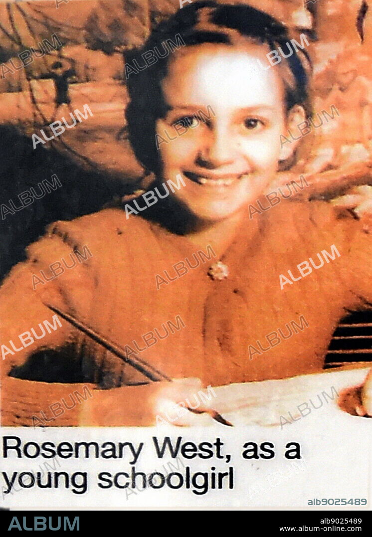 Rosemary Pauline West (nee Letts; born 29 November 1953) is an English serial killer who collaborated with her husband, Fred West in the torture and murder of at least nine young women between 1973 and 1987. She also murdered her eight-year-old stepdaughter Charmaine in 1971. The majority of these murders took place at the West residence in Gloucester. Rose is an inmate at HM Prison New Hall, Flockton, West Yorkshire, after being convicted in 1995 of ten murders.
