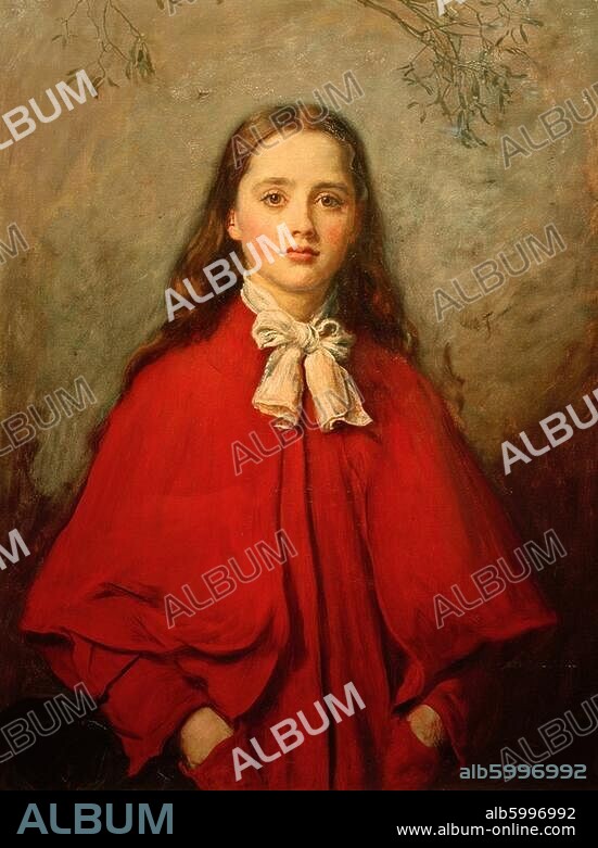 Millais, John Everett 1829-1896. "Bright Eyes", 1877. (Porträt Florence Coleridge). Öl auf Leinwand, 92 x 71,5 cm.