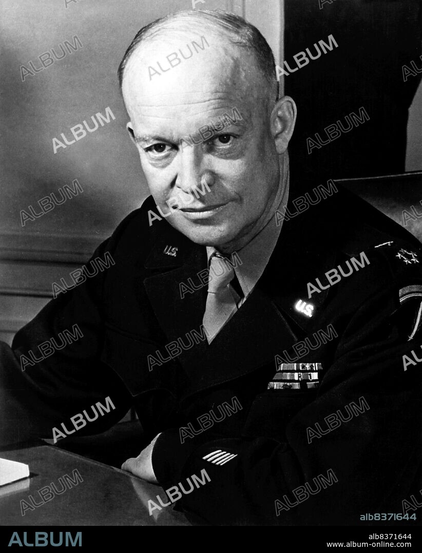 Dwight David 'Ike' Eisenhower (October 14, 1890 March 28, 1969) was an American politician and general who served as the 34th President of the United States from 1953 until 1961. He was a five-star general in the United States Army during World War II and served as Supreme Commander of the Allied Forces in Europe.<br/><br/> . Eisenhower was responsible for planning and supervising the invasion of North Africa in Operation Torch in 194243 and the successful invasion of France and Germany in 194445 from the Western Front. In 1951, he became the first Supreme Commander of NATO.