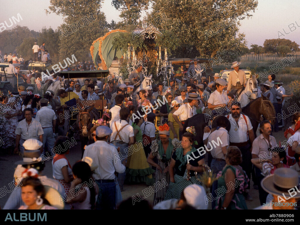 CAMINO DEL ROCIO - FOTO 1978.