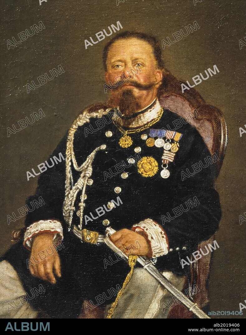 E. G. ARMANI. Victor Emmanuel II of Savoy (1849-78) King of Italy.