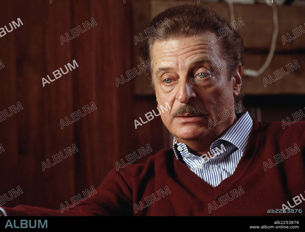KRAUS , ALFREDO. CANTANTE LIRICO ESPAÑOL . LAS PALMAS DE GRAN CANARIA . 1927 - 1999. FOTO AÑO 1988.