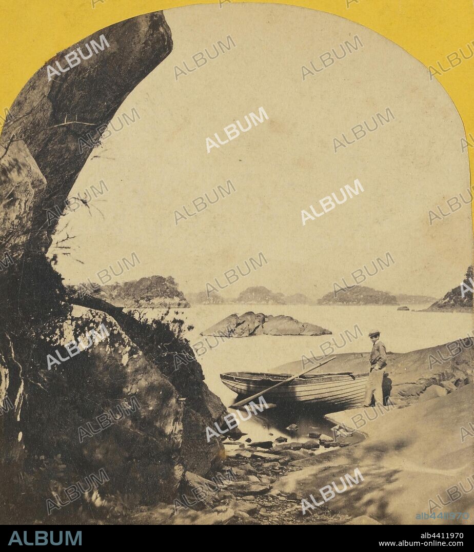 Scenery of Killarney. Views on the Upper Lake. From Coffin Point., John Hudson (Irish, active Glasgow, Scotland 1860s - 1870s), about 1865, Albumen silver print.