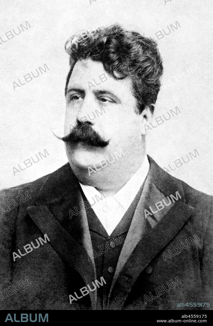 Ruggero leoncavallo. 1857-1919.