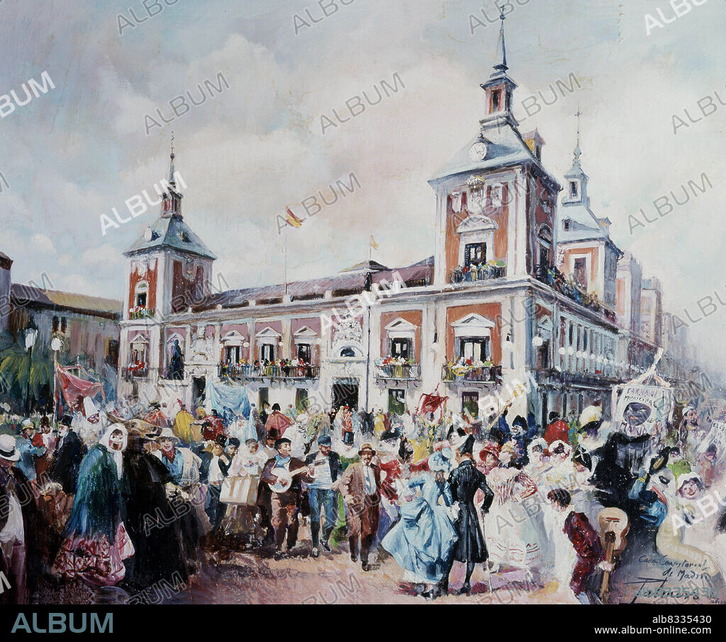 ALFREDO PALMERO DE GREGORIO. ALFREDO PALMERO. "MAESTRO PALMERO". PINTOR ESPAÑOL. ALMODOVAR DEL CAMPO 1901-1991. "CASA CONSISTORIAL DE MADRID" OLEO. MADRID PINTADO. ATENCION: AUTOR CONTEMPORANEO SUJETO A COPYRIGHT ©. EL CLIENTE FINAL ES RESPONSABLE DE LA GESTION DE LOS DERECHOS DE AUTOR CON LAS SOCIEDADES EXISTENTES DE GESTION DE DERECHOS O DIRECTAMENTE CON LOS ORGANISMOS TITULARES DE LOS MISMOS.