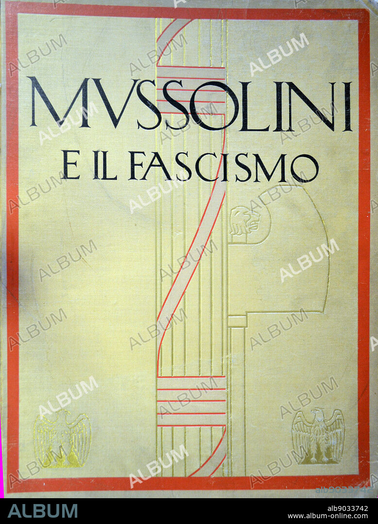 Fasces symbol of Fascism, in Italy under Benito Mussolini, was based on an ancient Imperial Roman symbol of power carried by lictors in front of magistrates; a bundle of sticks featuring an axe, indicating the power over life and death.