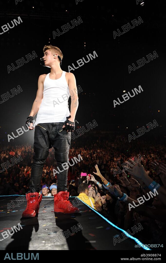 JUSTIN BIEBER in JUSTIN BIEBER'S BELIEVE, 2013, unter der Regie von JON CHU. Copyright DOLPHIN FILMS.