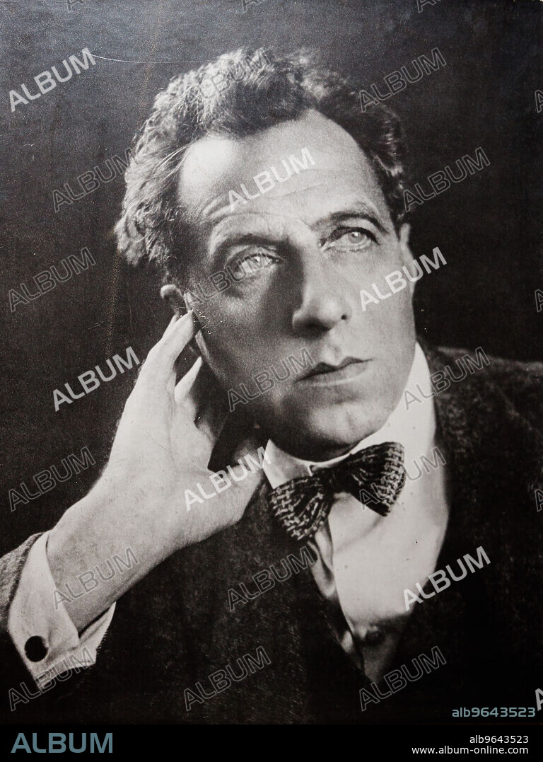ANONYMOUS. Portrait of the stage producer Vsevolod Meyerhold (1874-1940).