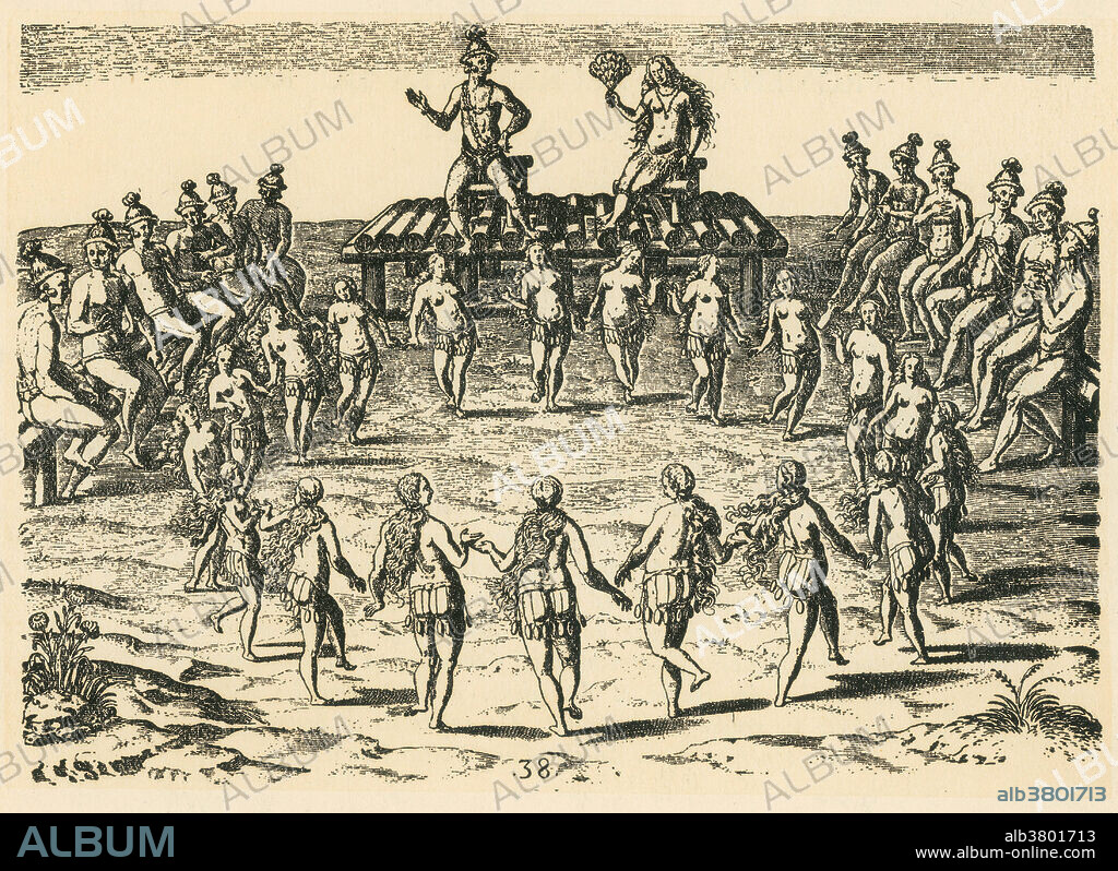 Native American Wedding Ceremony, 16th Century