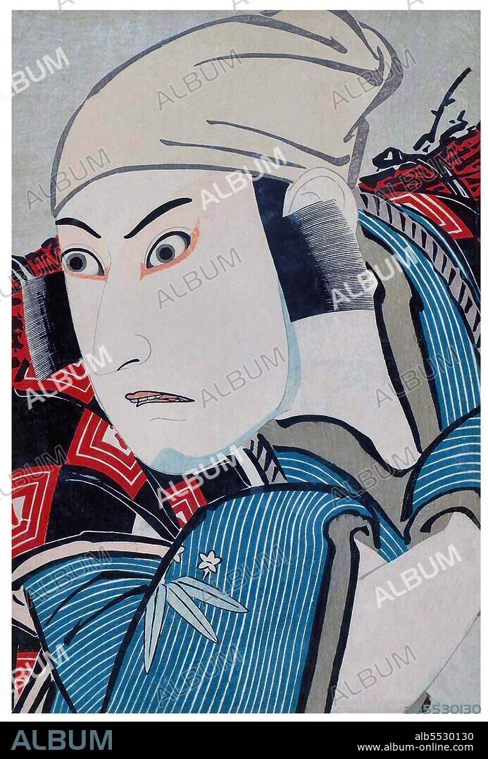 Utagawa Kunimasa (?? ??, 1772 - December 26, 1810) was a Japanese ukiyo-e printmaker and student of Utagawa Toyokuni. Originally from Aizu in Iwashiro province, he first worked in a dye shop upon arriving in Edo (the present-day Tokyo). It was there that he was noticed by Toyokuni, to whom he became apprenticed. Kunimasa is especially known for his yakusha-e prints (portraits of kabuki actors) and for his bijinga pictures of beautiful women. His style is said to strive to 'combine the intensity of Sharaku with the decorative pageantry of his master Toyokuni'. However, those who make the comparison often say he failed to achieve the level of Sharaku's intensity.