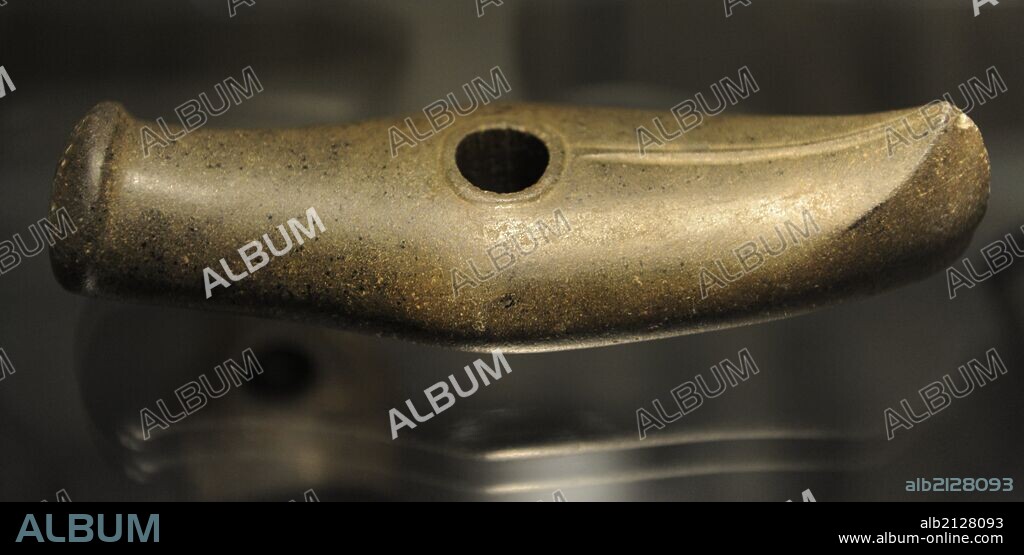 The Corded Ware culture, alternatively characterized as the Battle Axe Culture or Single Grave culture. Nordic areas. (2900-2450/2350 BC). The National Museum of Finland. Helsinki.