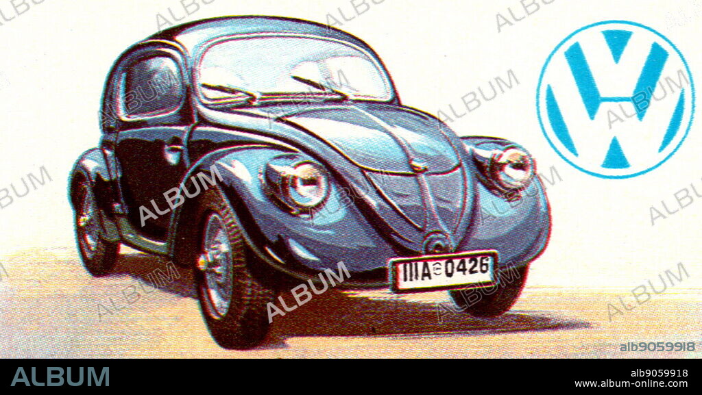 1935 Volkswagen V3 prototype 996 cc automobile.
