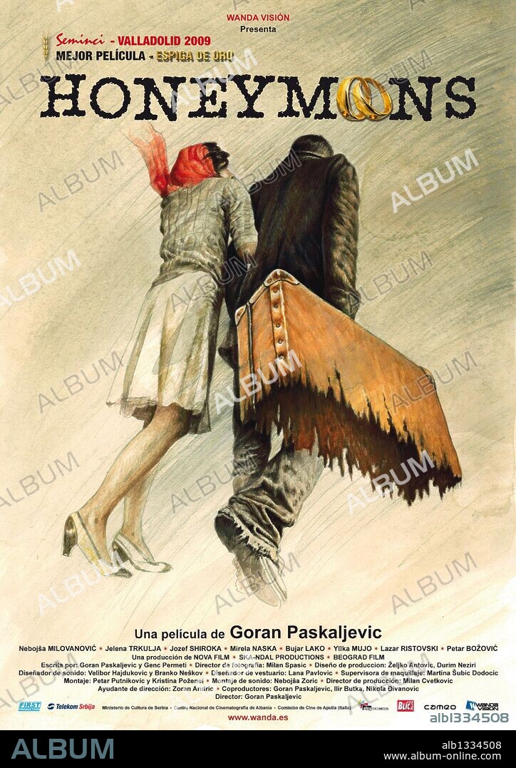 Poster of HONEYMOONS, 2009 (MEDENI MESEC), directed by GORAN PASKALJEVIC. Copyright NOVA FILM.