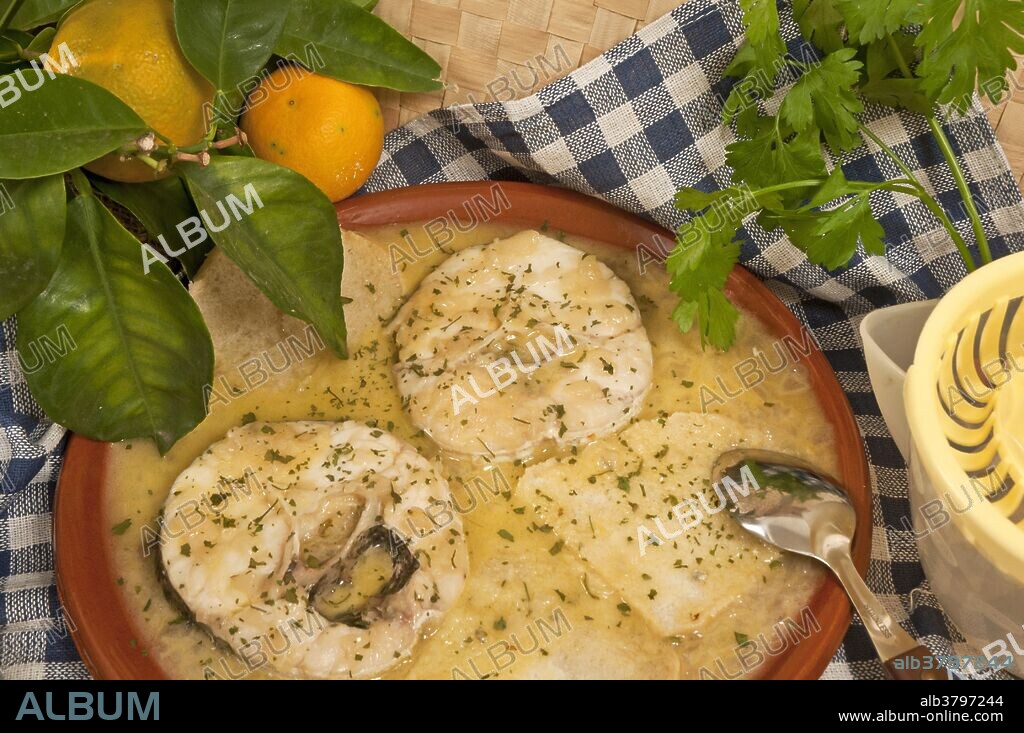 "Caldillo de Perro" (fish soup), Cadiz, Spain, Europe.