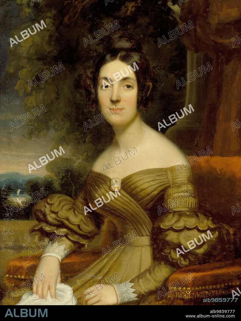 FREDERICK R. SPENCER. Portrait of a Lady, 1835.