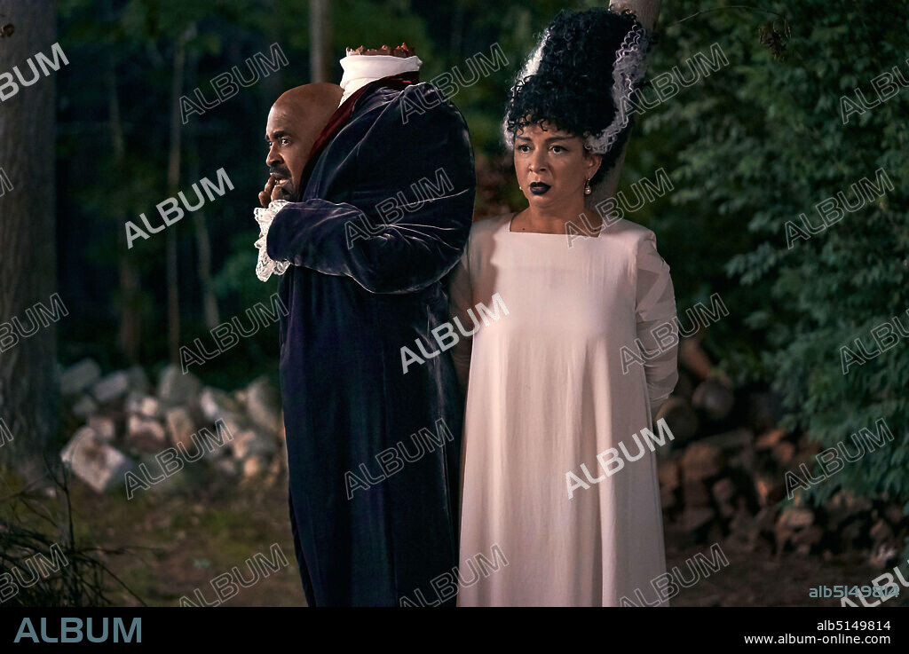 MAYA RUDOLPH y TIM MEADOWS en EL HALLOWEEN DE HUBIE, 2020 (HUBIE HALLOWEEN), dirigida por STEVEN BRILL. Copyright HAPPY MADISON PRODUCTIONS.