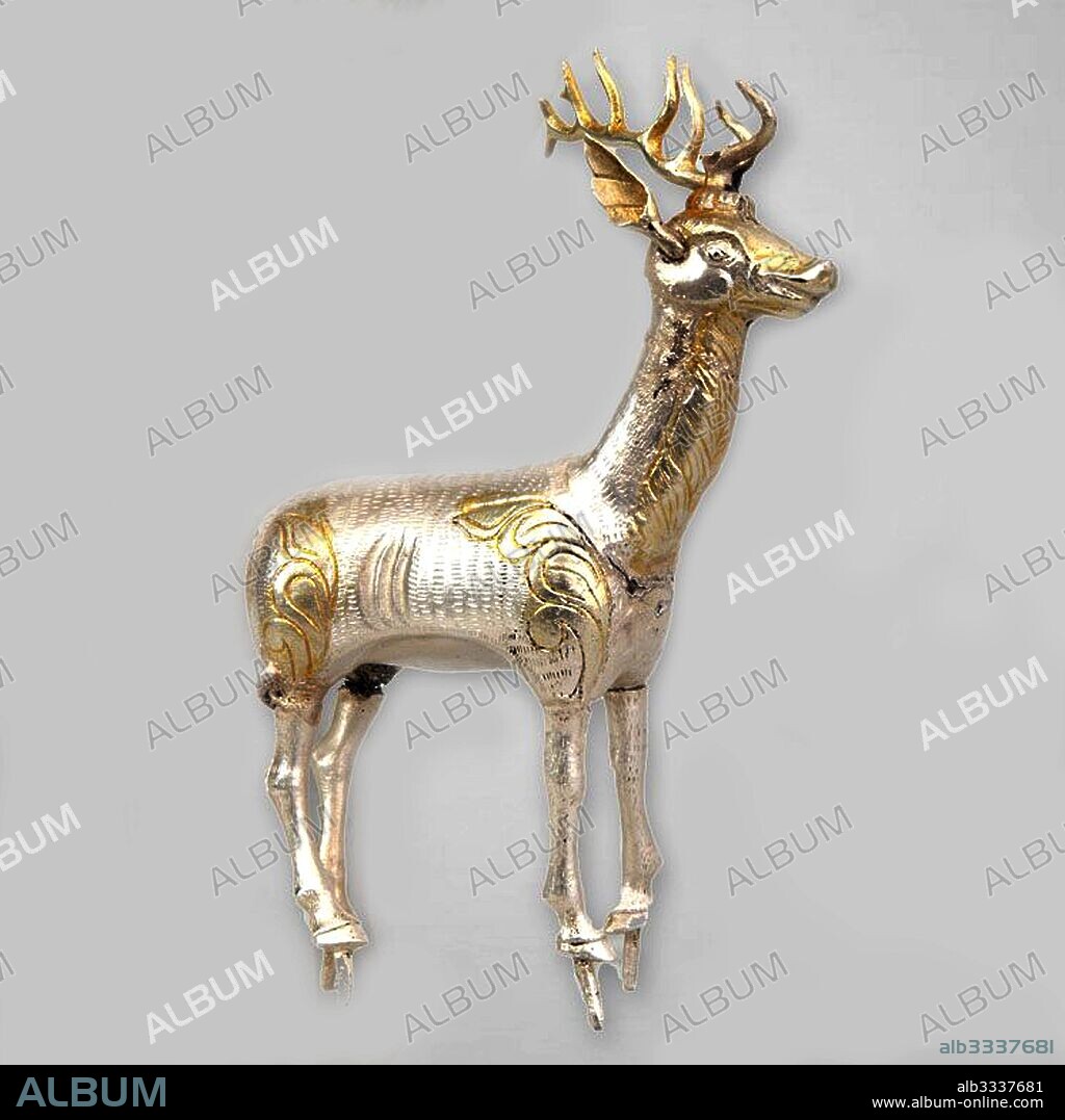 KHAZAR CULTURE. Stag (From Khashaat, Arkhangai Province, Mongolia).