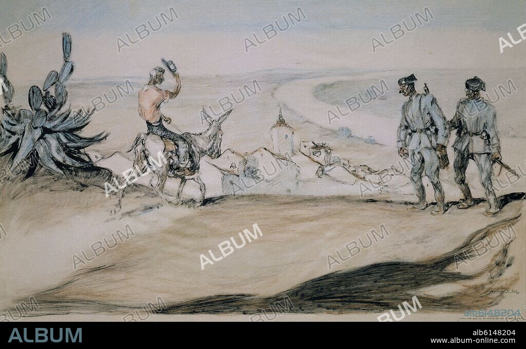ANDRÉS MARTÍNEZ DE LEÓN. SALUDO GITANO "VAYA CON DIOS LA ALEGRIAS DE LA CARRETERAS" - 1947.