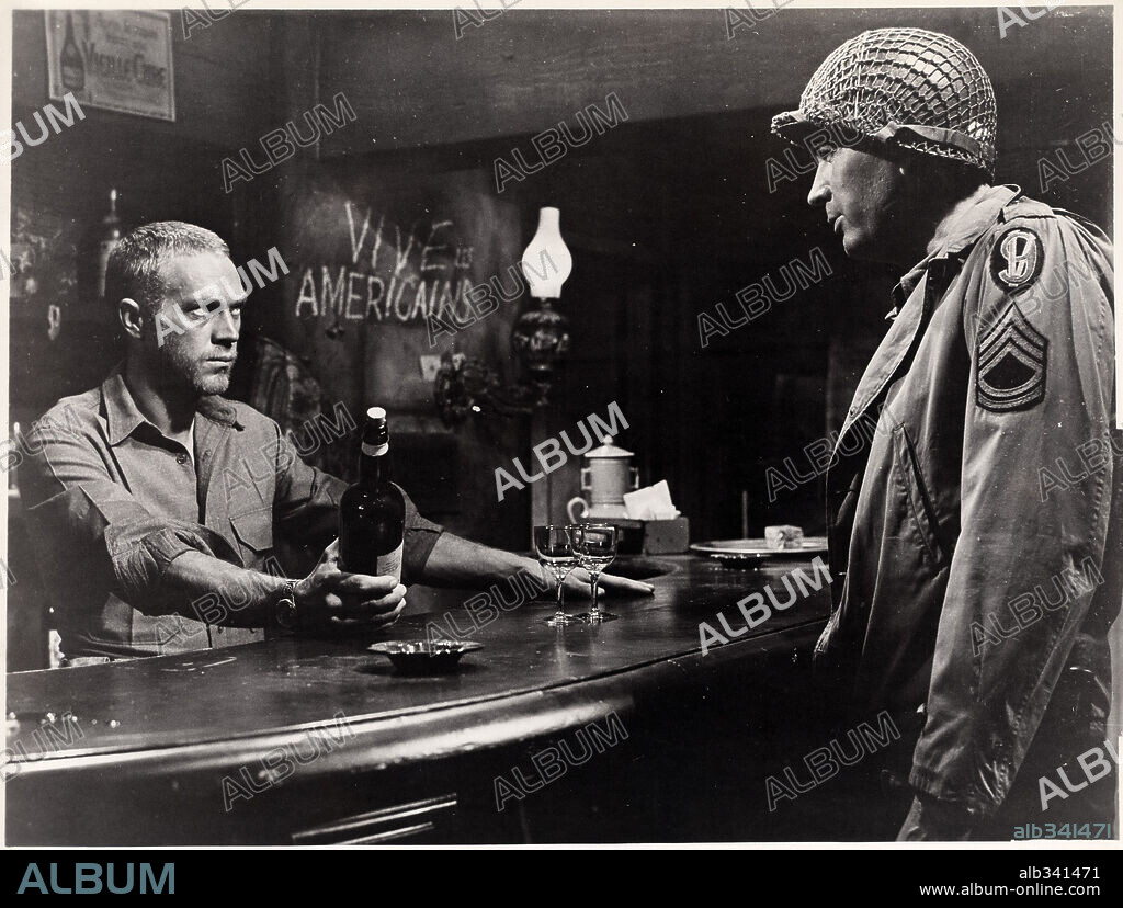 STEVE MCQUEEN in HELL IS FOR HEROES, 1962, directed by DON SIEGEL.