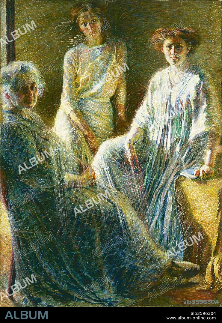 UMBERTO BOCCIONI. Tre donne (Three women).