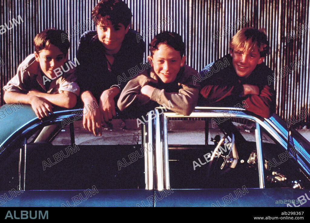 BRAD RENFRO, GEOFFREY WIGDOR, JOE PERRINO et JONATHAN TUCKER dans SLEEPERS, 1996, réalisé par BARRY LEVINSON. Copyright PROPAGANDA FILMS/BALTIMORE PICTURES / HAMILL, BRIAN.