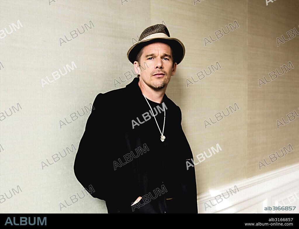 ETHAN HAWKE. March 21, 2016 - Hollywood, California, U.S. - Ethan Hawke star of movie Born to Be Blue. The Story of Chet Baker. 21/03/2016