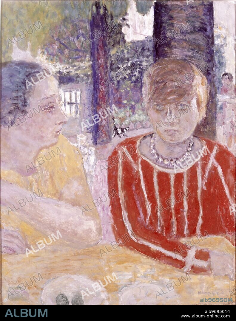 The Poet Natanson & Martha (Marthe). By Pierre Bonnard. Gallery of Modern Art, Paris. French Nabi Painter and printmaker. Pierre Bonnard (October 3, 1867- January 23, 1947). ©2006 Credit:TopFoto.