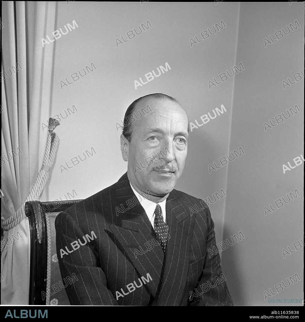 French ambassador Guy de Girard de Charbonnière, Berne 1964.