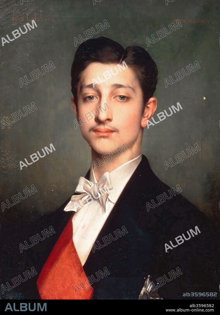 JULES JOSEPH LEFEBVRE. Louis-Napoléon Bonaparte (1856-1879), Prince Imperial.